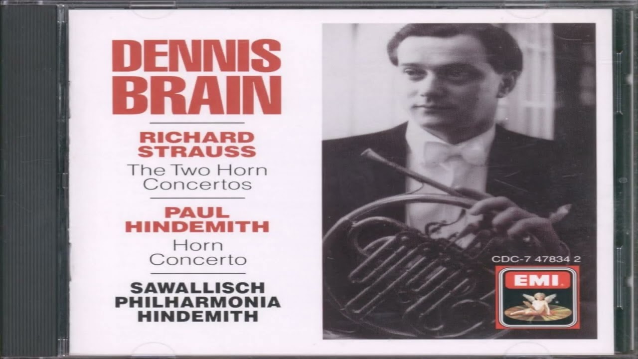 Dennis Brain - Richard Strauss - Horn Concerto #2 In E Flat, AV 132 