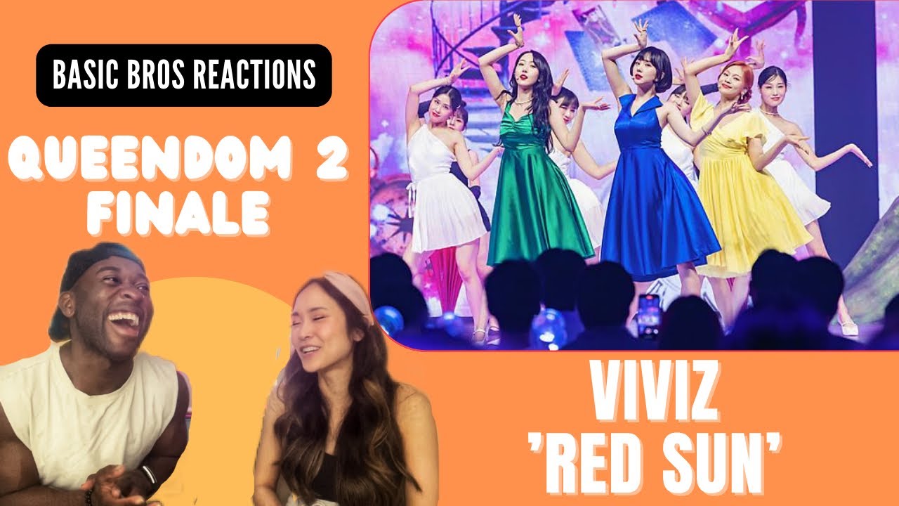 Basic Bros REACT | QUEENDOM 2: FINALE | VIVIZ 'RED SUN'