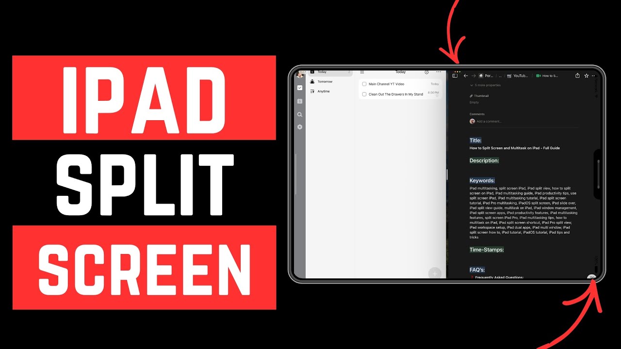 How to Split Screen and Multitask on iPad - Full Guide