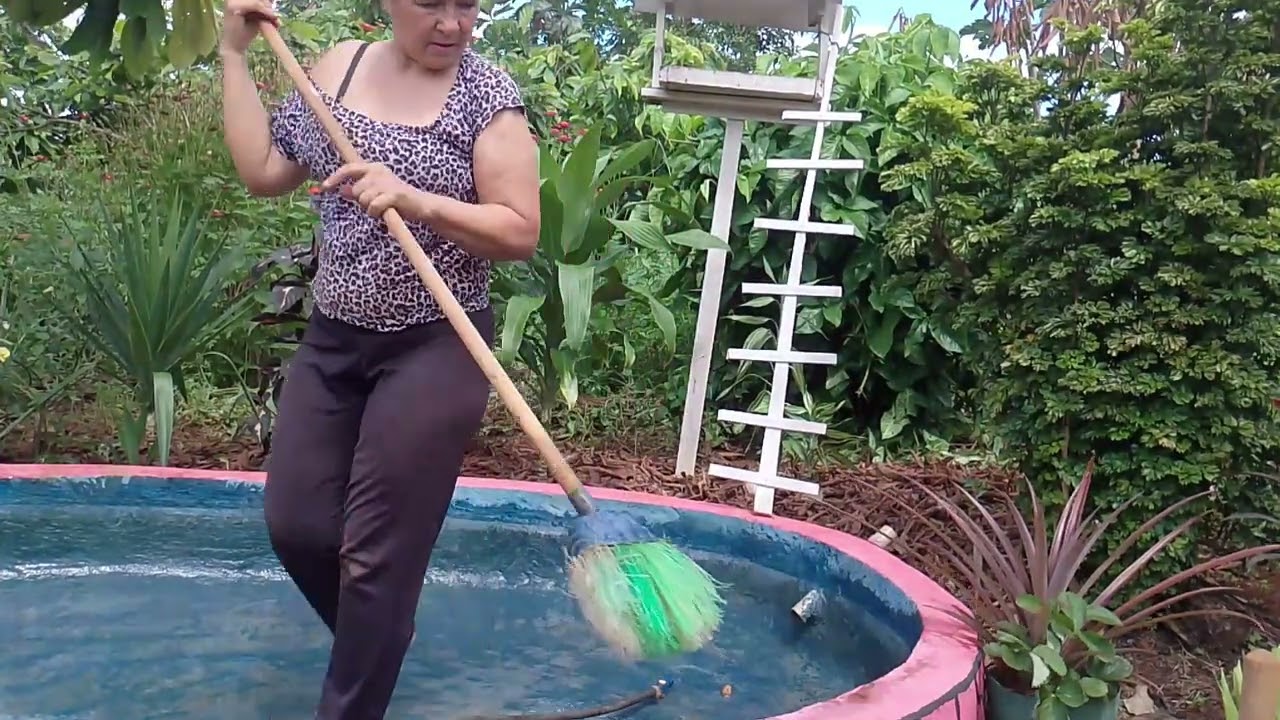 Da cidade pra roça, limpeza do lago +ornamentação e colheno abóbora e mostrado o milho 