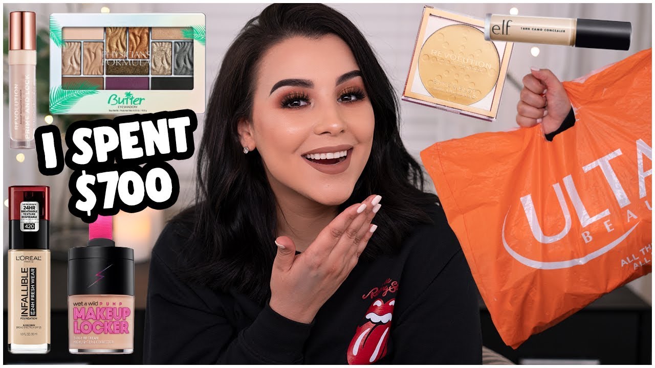 HUGE $700 MAKEUP HAUL 2019! ULTA BEAUTY, CVS, WALGREENS & TARGET! | MakeupByAmarie