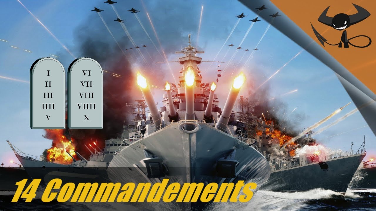 World of Warships - 14 commandements (Guide des bases du jeu)