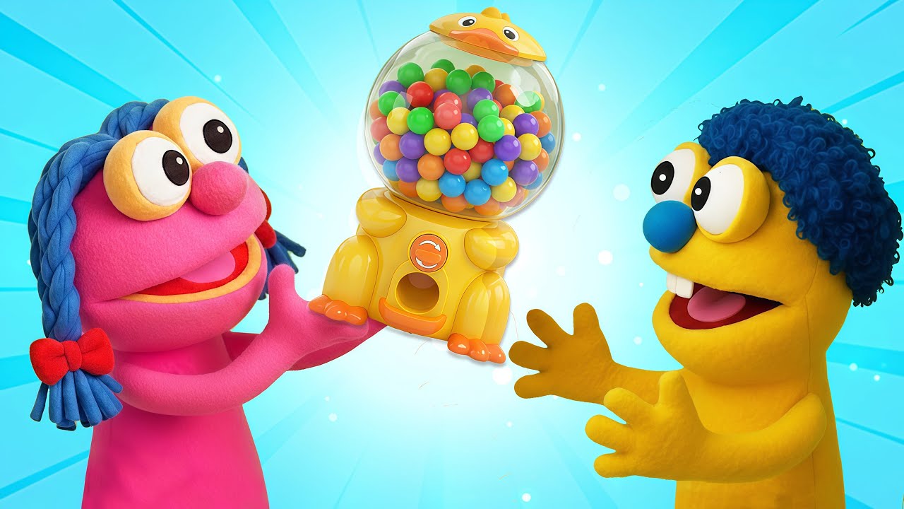 ¡Aquí tiene! | Buenas Maneras | Canciones Infantiles | Puppet Español