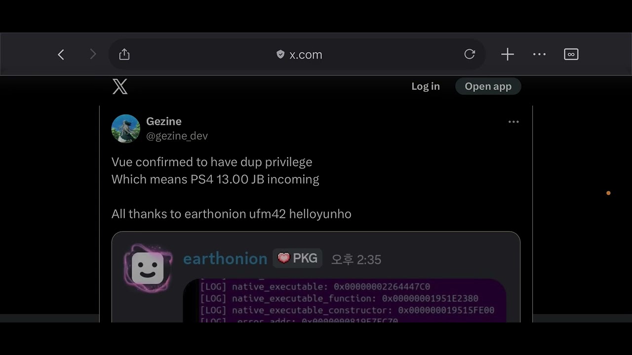 PS4 13.00 Jailbreak Releasing