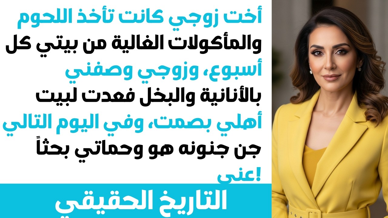 سلفتي كانت تنهب طعامنا كل أسبوع🥩 وزوجي وصفني بالبخيلة😡 فقررت الانتقام منها بطريقة لا تخطر على بال😏