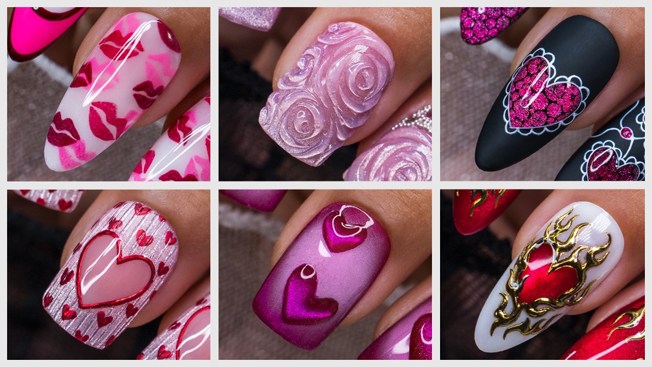 Nail Art Ideas For Valentine’s Day 2026 | Best Tutorial Compilation