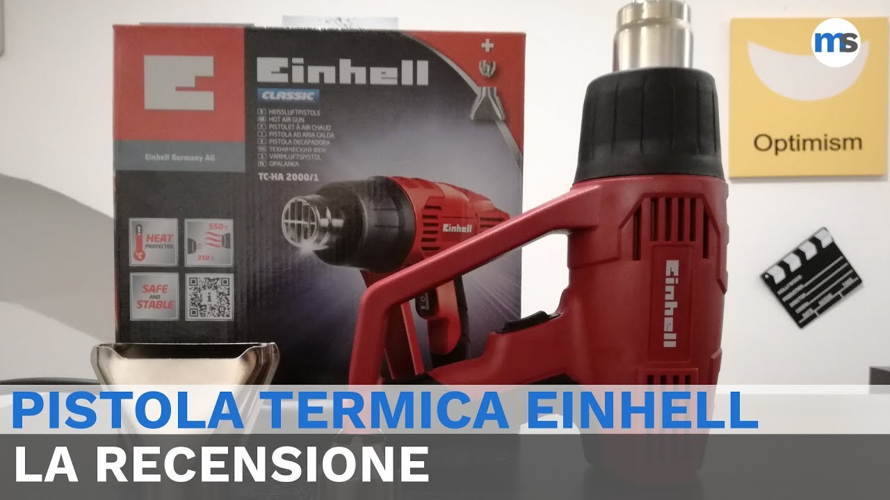 Pistola Termica Einhell 2000W | La Recensione