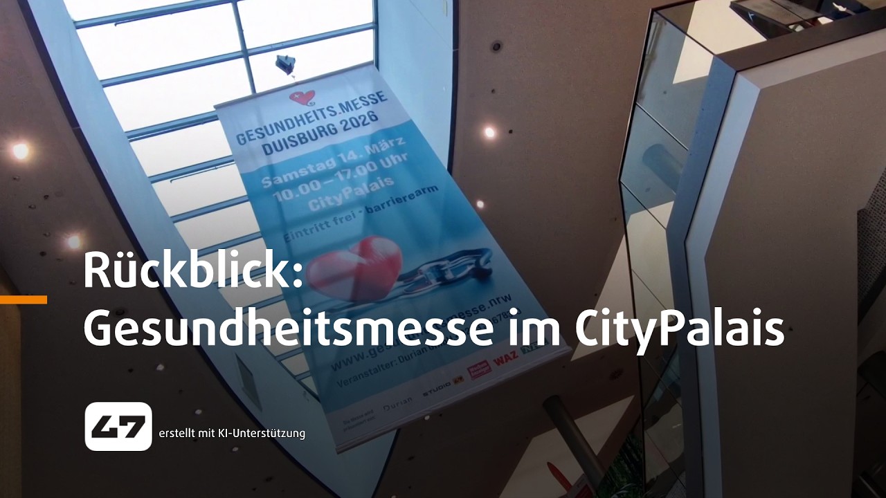 STUDIO 47 .live | RÜCKBLICK: GESUNDHEITSMESSE 2026 IM CITYPALAIS