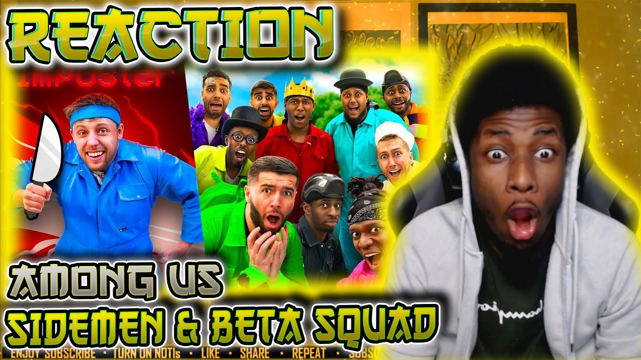 KSI THE MASTERMIND🧠🤓 | SIDEMEN VS BETA SQUAD AMONG US IN REAL LIFE [REACTION] | MLC Njiesv2🥷🏿