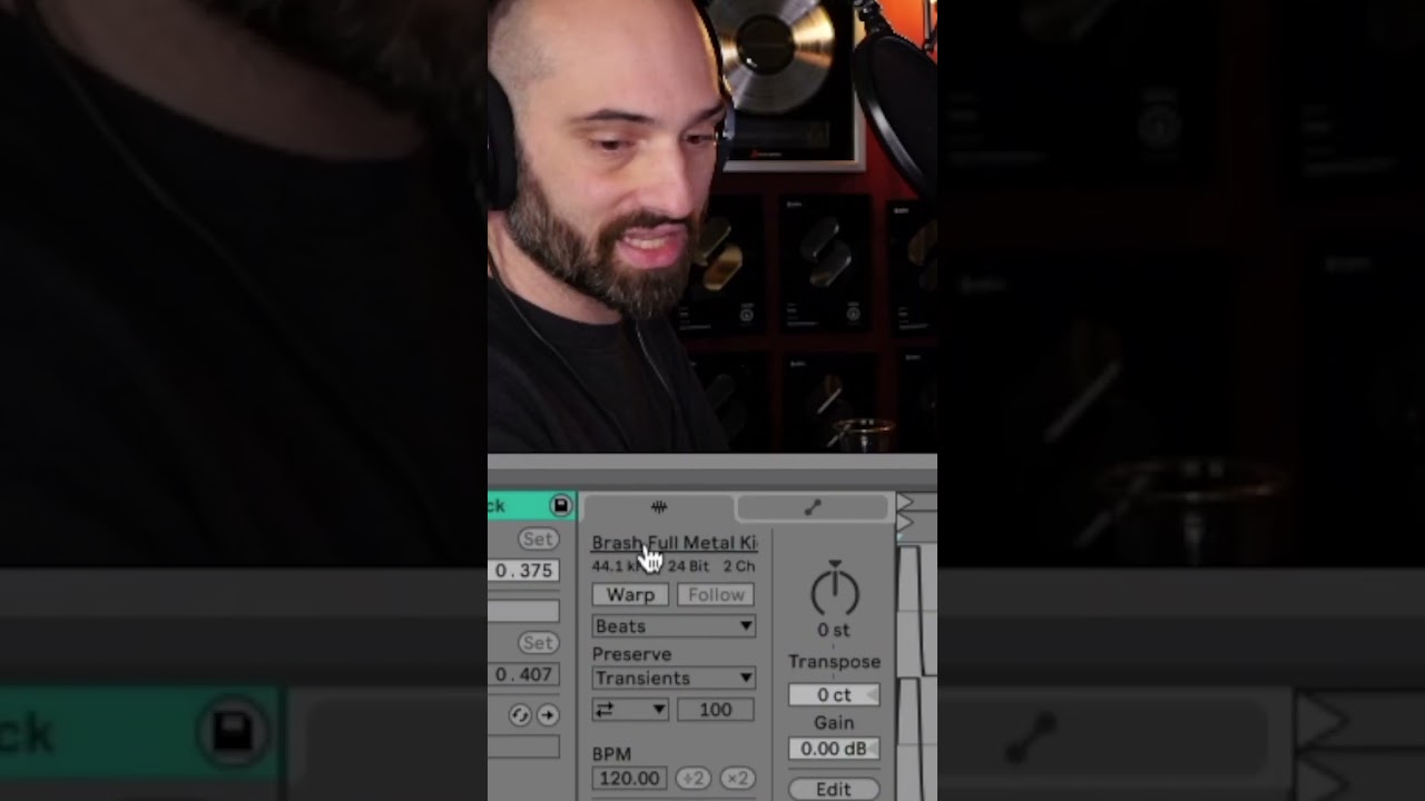 Replace all audio clips in Ableton Live 👏 #shorts
