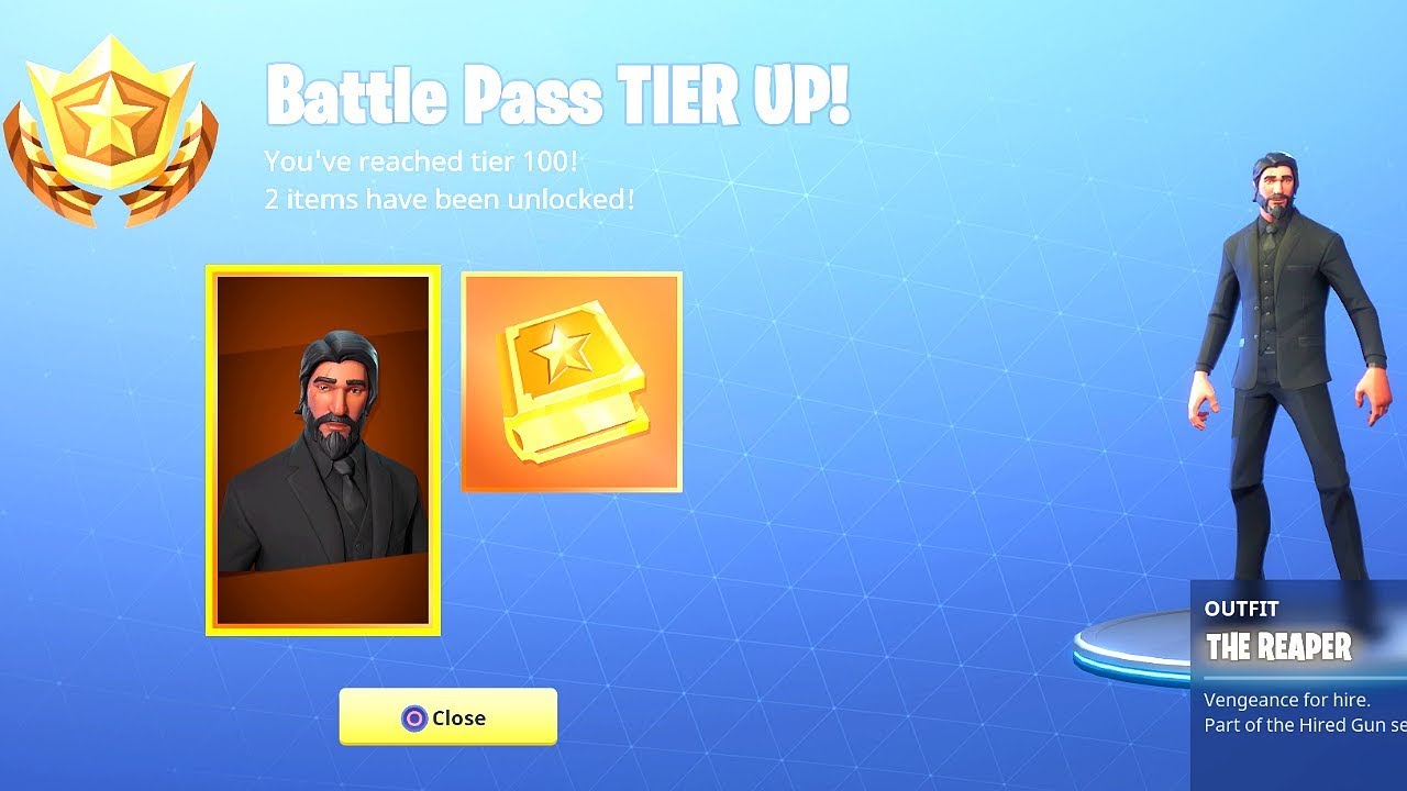 Unlocking The Reaper on a WIN Real OG fortnite