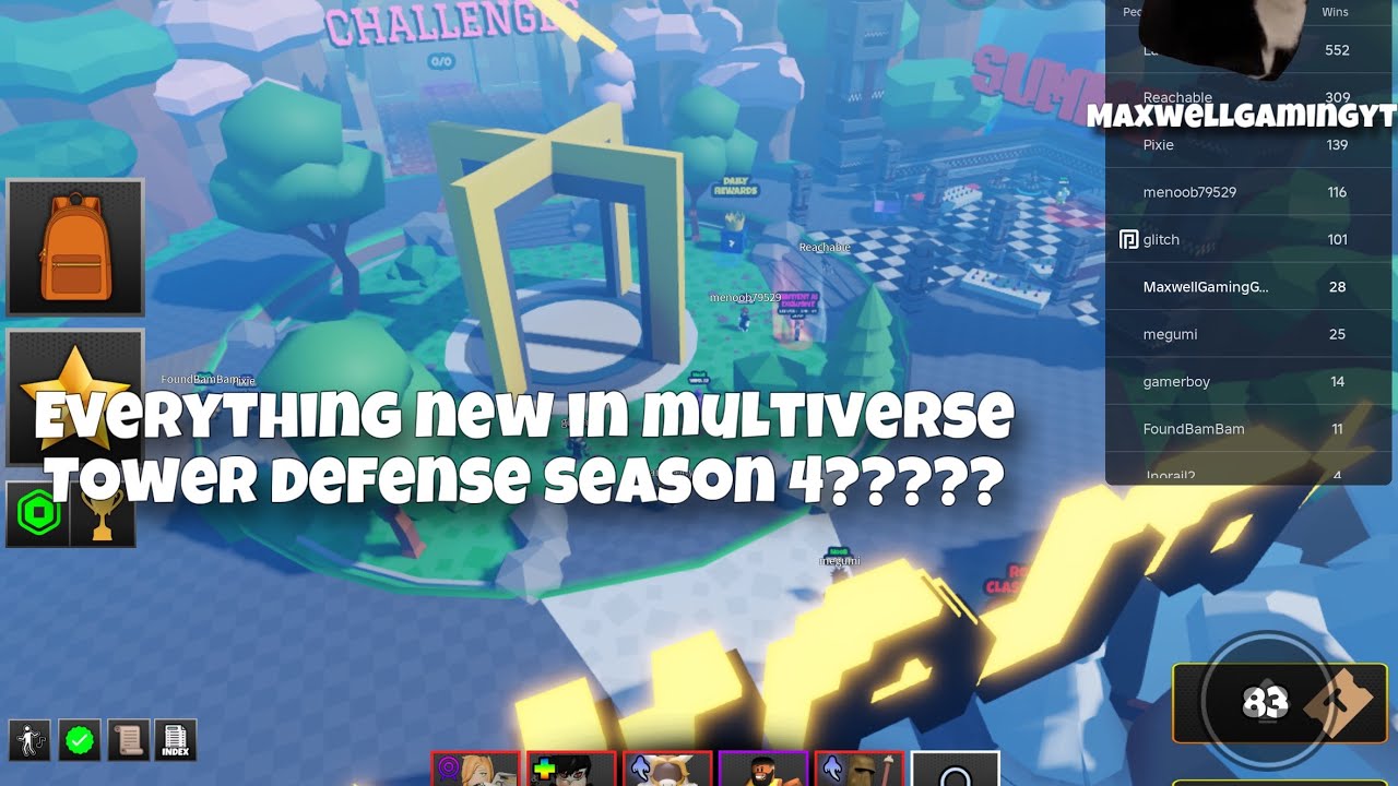 Everything New In Season 4 Of Multiverse Tower Defense! | Multiverse Tower Defense