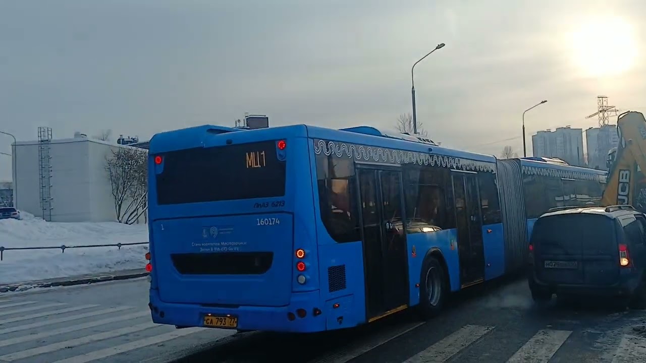 Сборник! Автобусы у Метро Бульвар Дмитрия Донского и Лесопарковая + Поезда на Бутовской Линии и СТЛ 