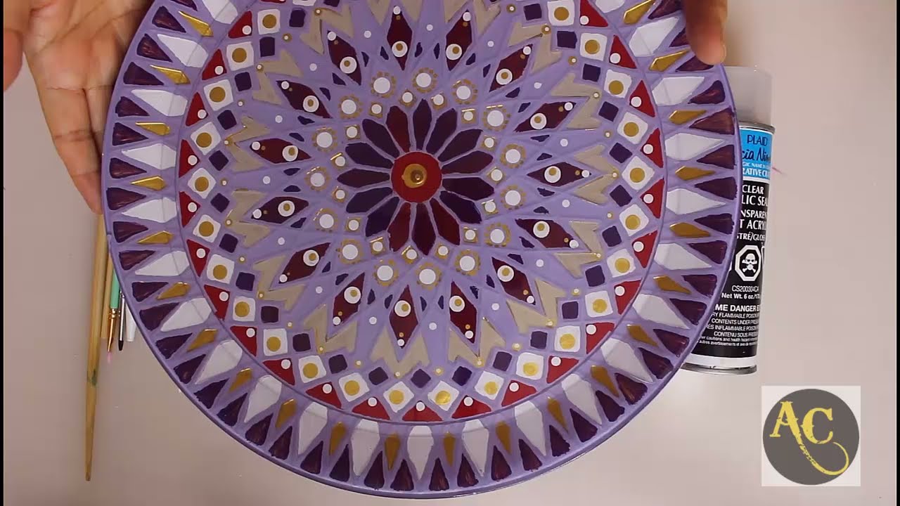 Reverse Glass Painting
