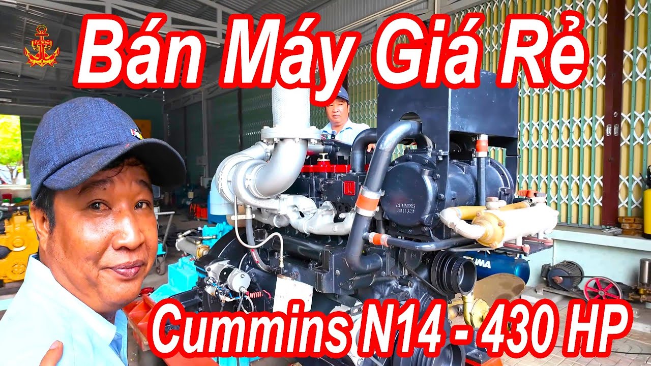 Bán Máy Cummins N14 Giá Rẻ 220 Triệu Và Hộp Số Hàng Trong Thùng