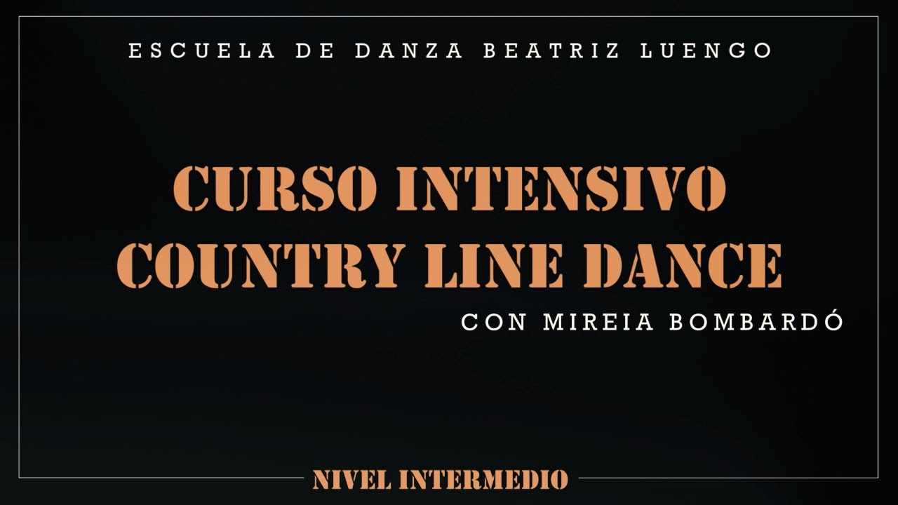 Curso Intensivo country line dance INTERMEDIO | julio 2024