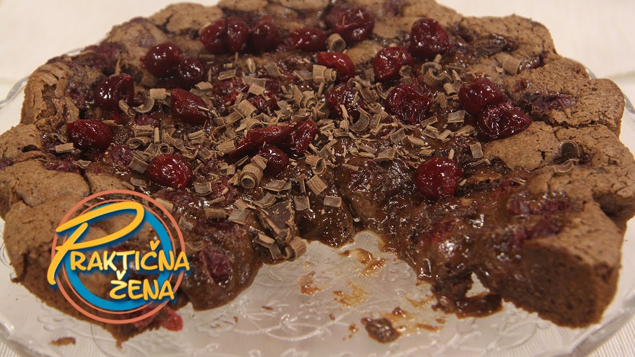 Praktična žena - Crni kolač sa višnjama