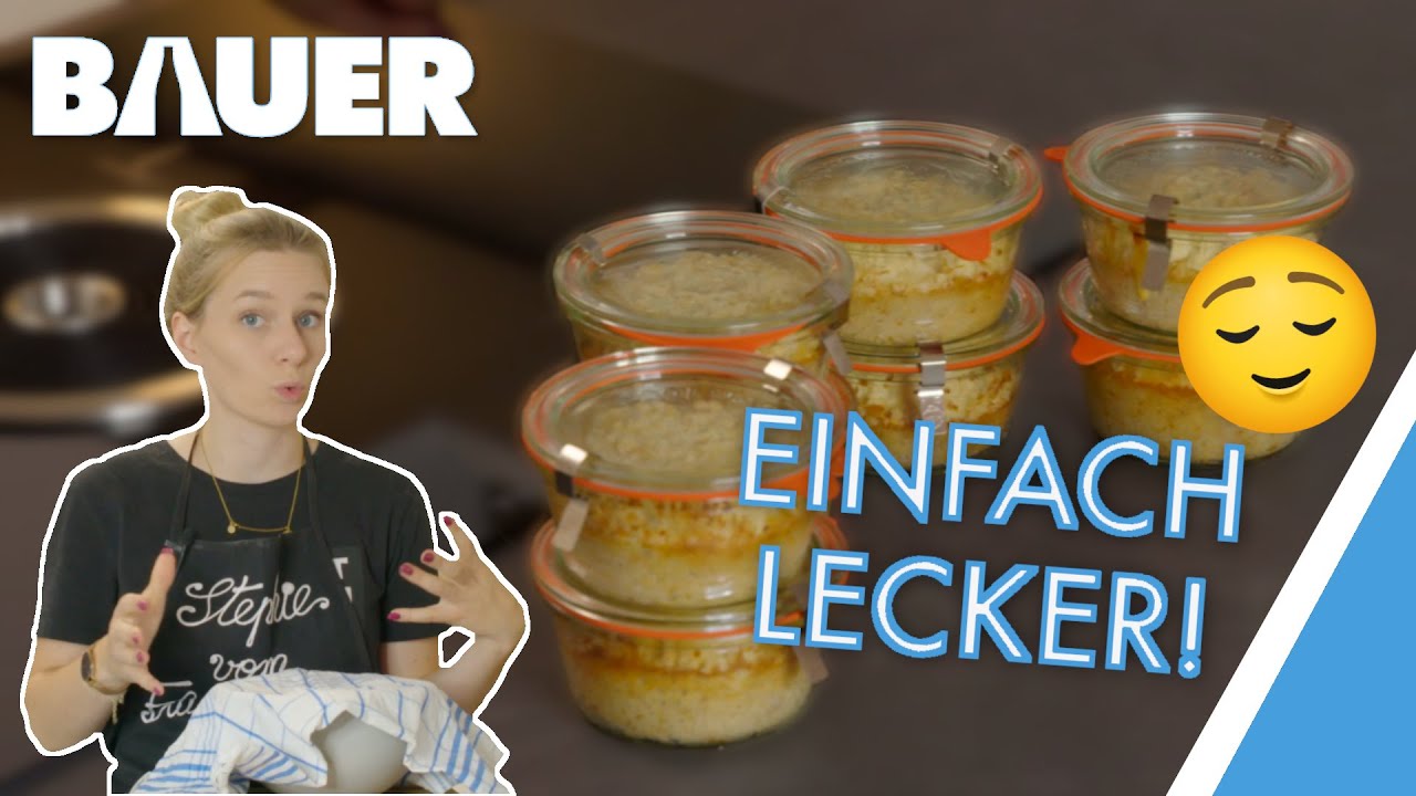 EINFACH LECKER! 🍐 | Süßer Birnenkuchen mit Kokosstreuseln leicht selber machen | Backen im Glas