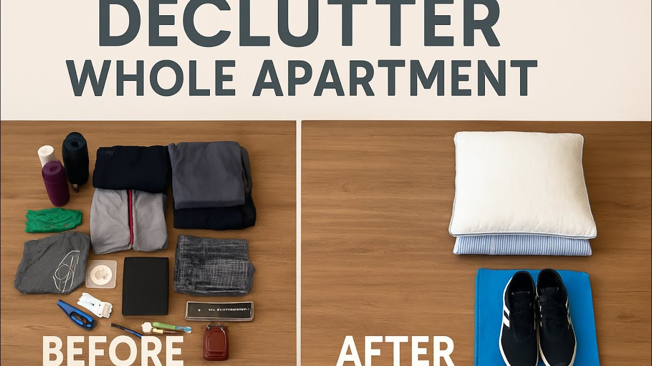 I Decluttered My Entire Apartment In One Day