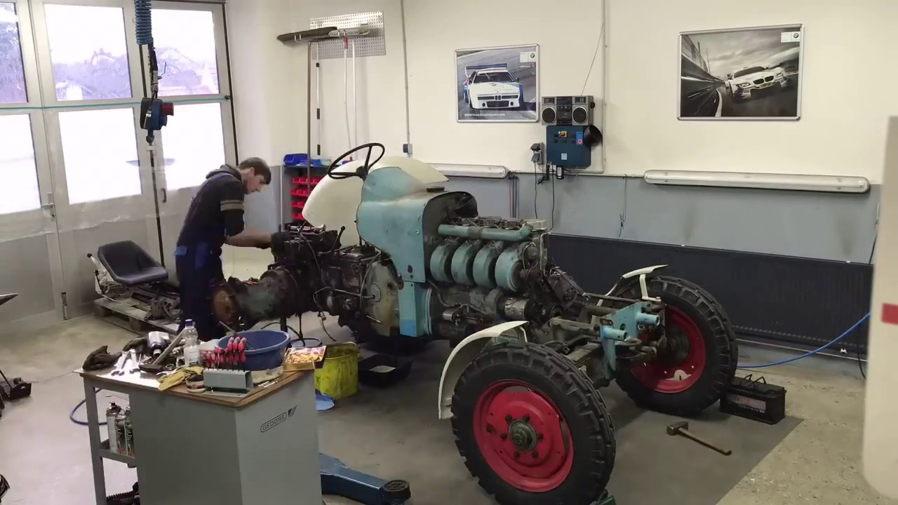 Eicher Mammut EM 600 Demontage Zeitraffer Teil 1 / Restauration
