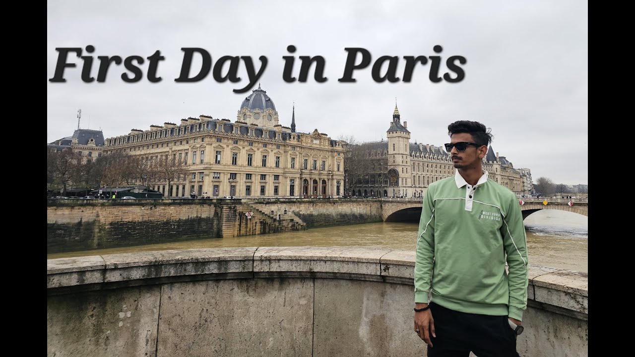 Vlog #1| First Day in PARIS... | Exploring Paris | Rowdy's Vlog
