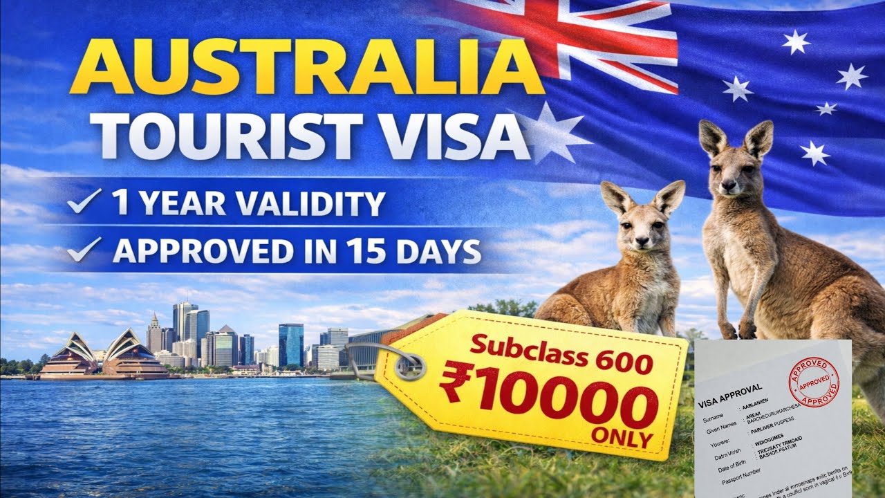 Australia Tourist Visa | Visitor Visa For 1 Year | The Alpha Travel