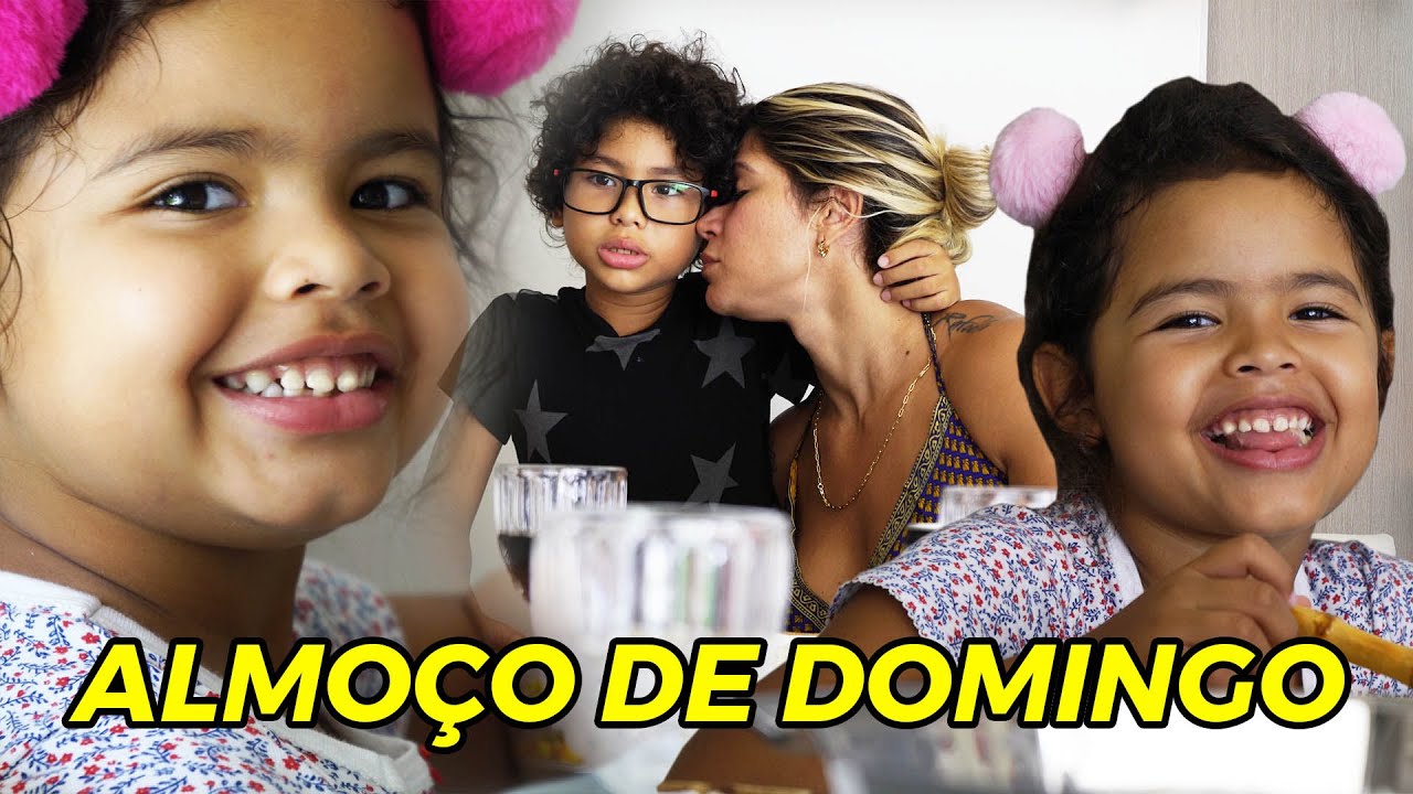 ALMOÇO DE DOMINGO EM FAMÍLIA ♥
