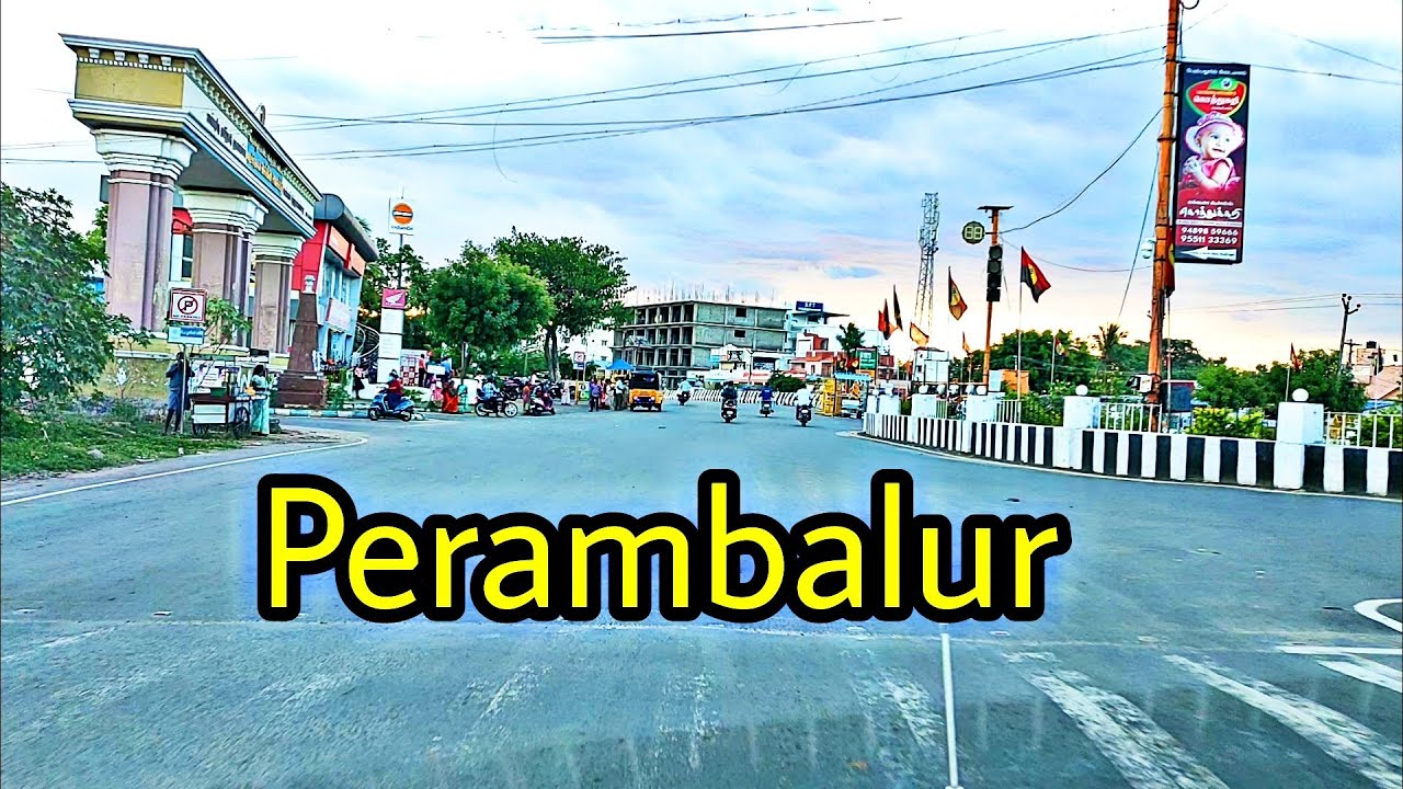 Evening Travelling Perambalur Town | Tamilnadu - India | Mg Travel