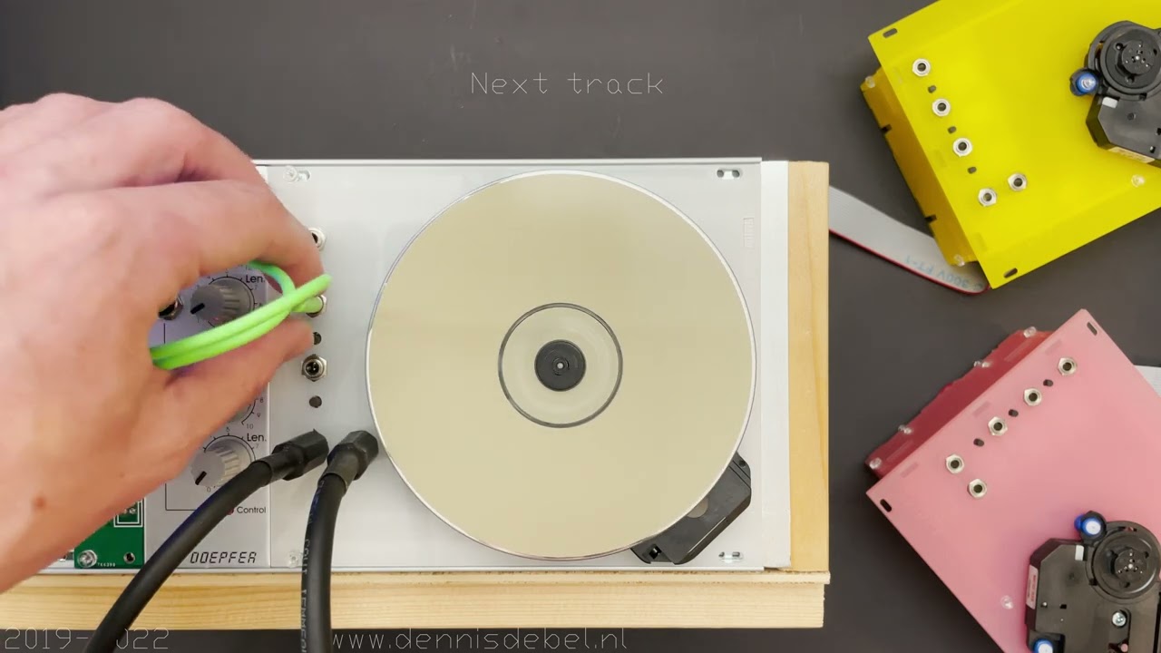 Eurorack CD Player Demo: Skippy 2000 (no talking)
