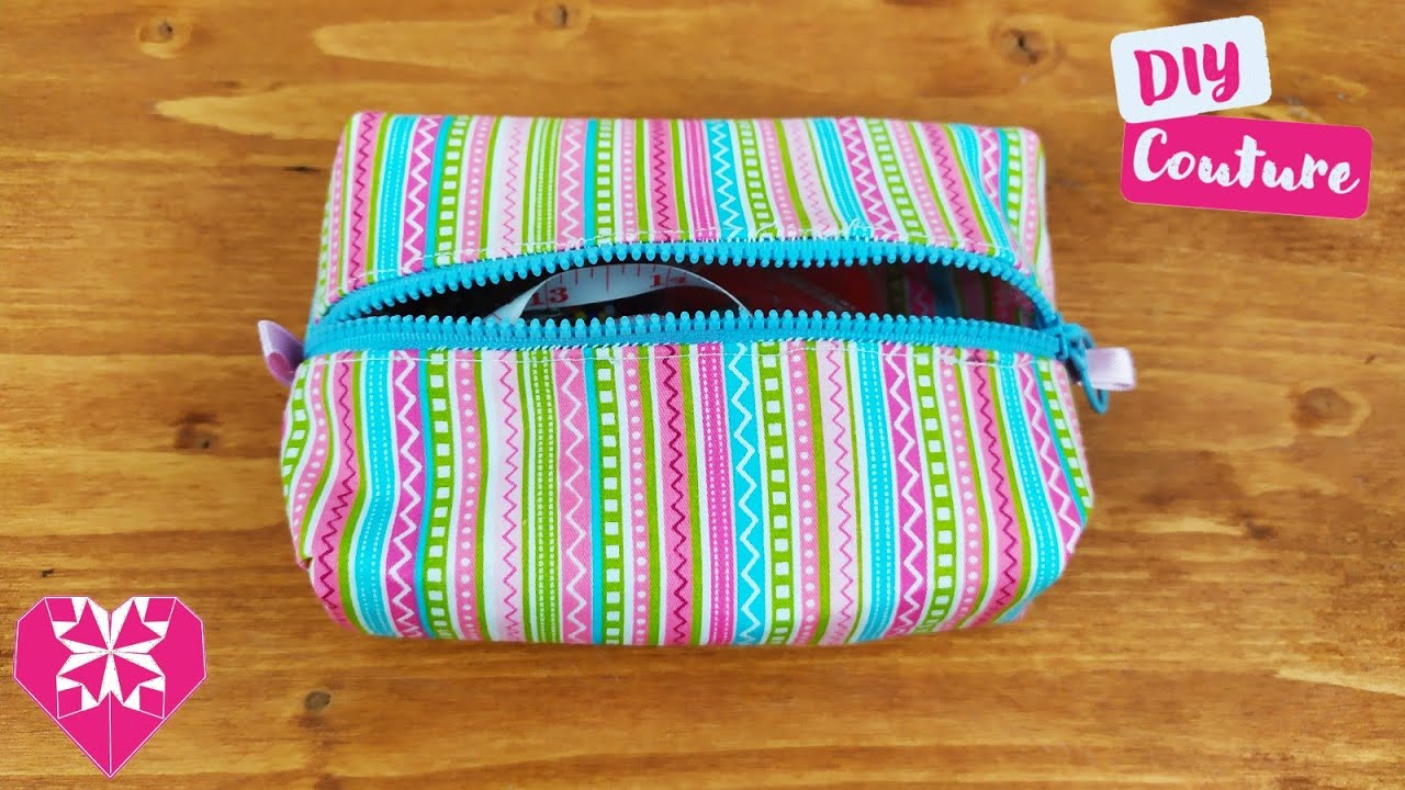 Coudre une trousse à accessoires 🧵 - Projet couture tous niveaux
