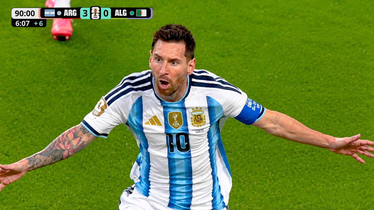 Lionel Messi HAT-TRICK vs Argelia (16/06/2026) | HD 1080i