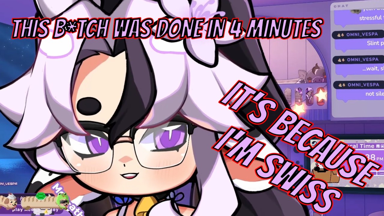 I kept Vani up all night just for 4 minutes