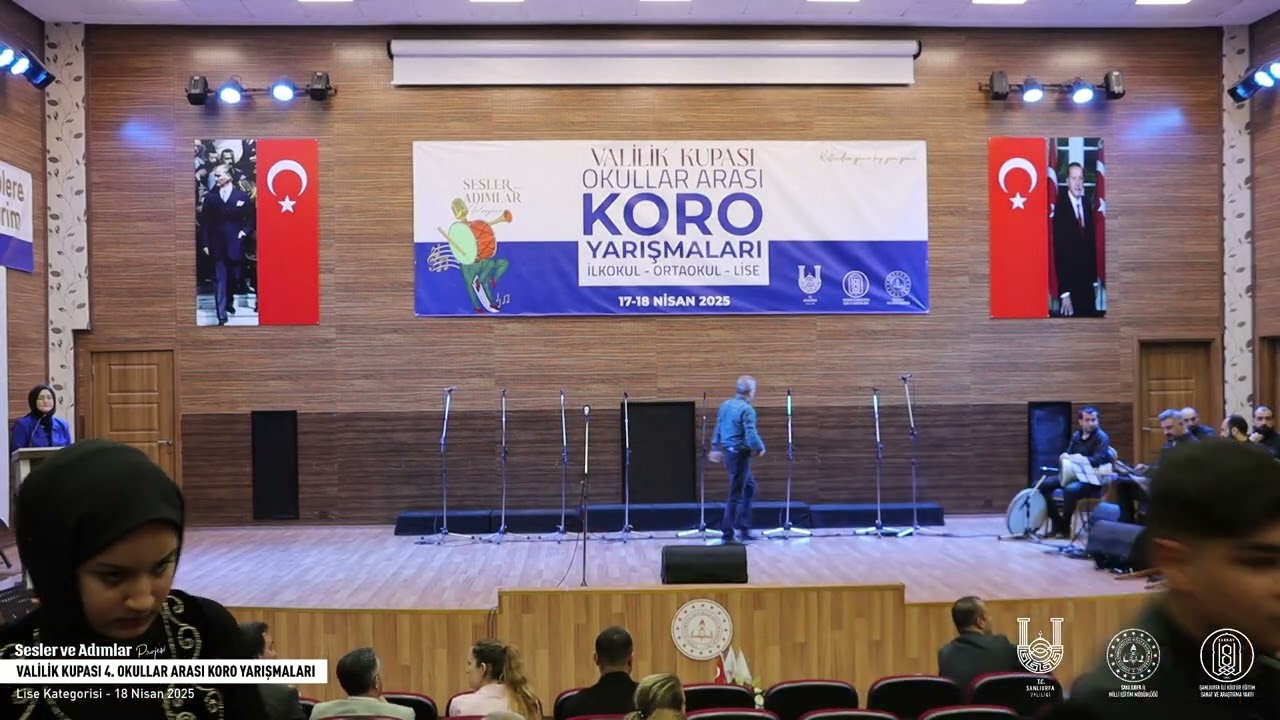 Valilik Kupası Okullar Arası Koro Yarışması, Lise Kategorisi - 18 Nisan 2025