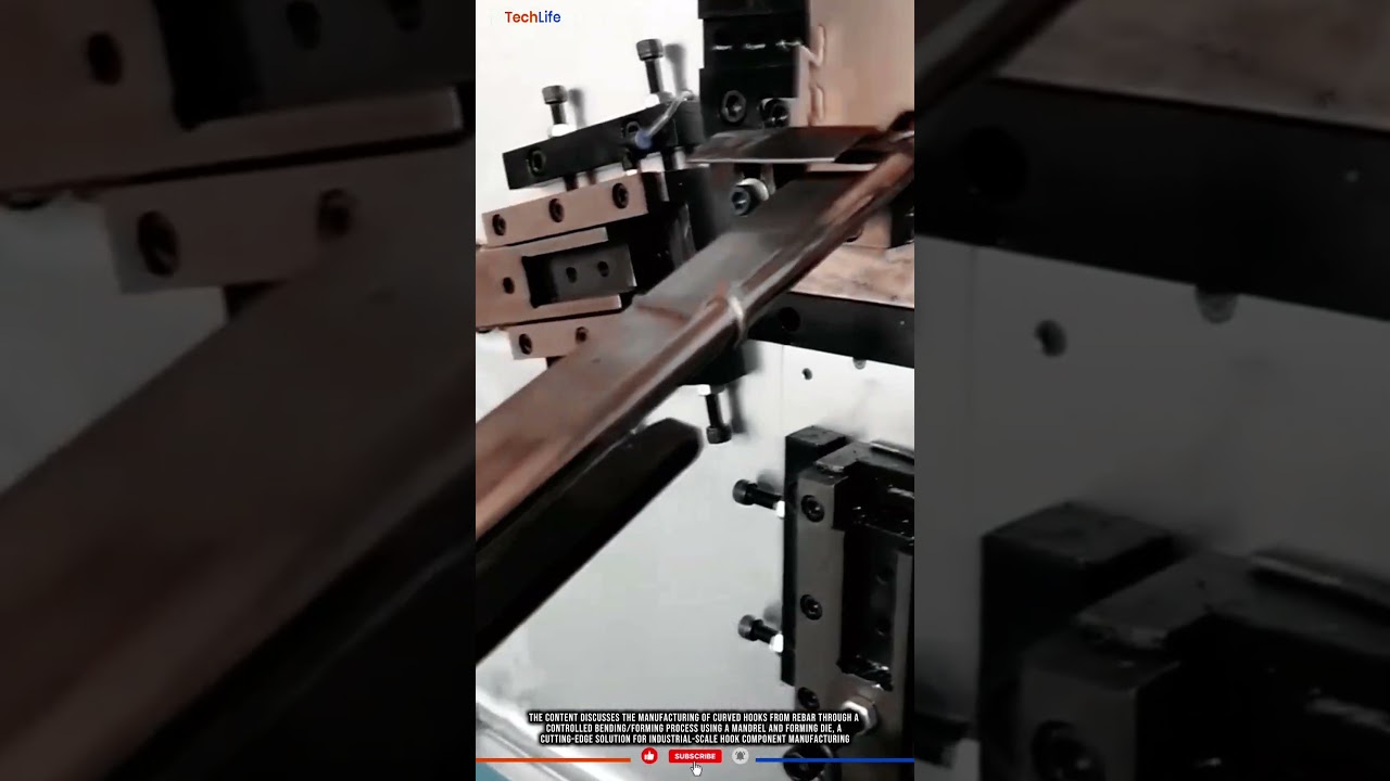 Innovation Technology Rebar Forming: Precise Radius, High Strength, Uniform Quality #tech