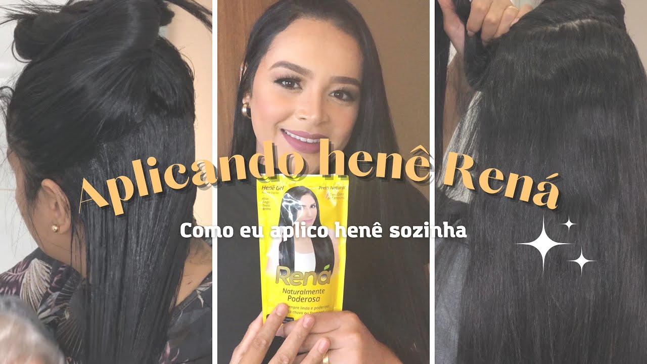 APLICANDO HEN&Ecirc; SOZINHA EM CASA, 14&ordf; aplica&ccedil;&atilde;o | Vanessa Cristina
