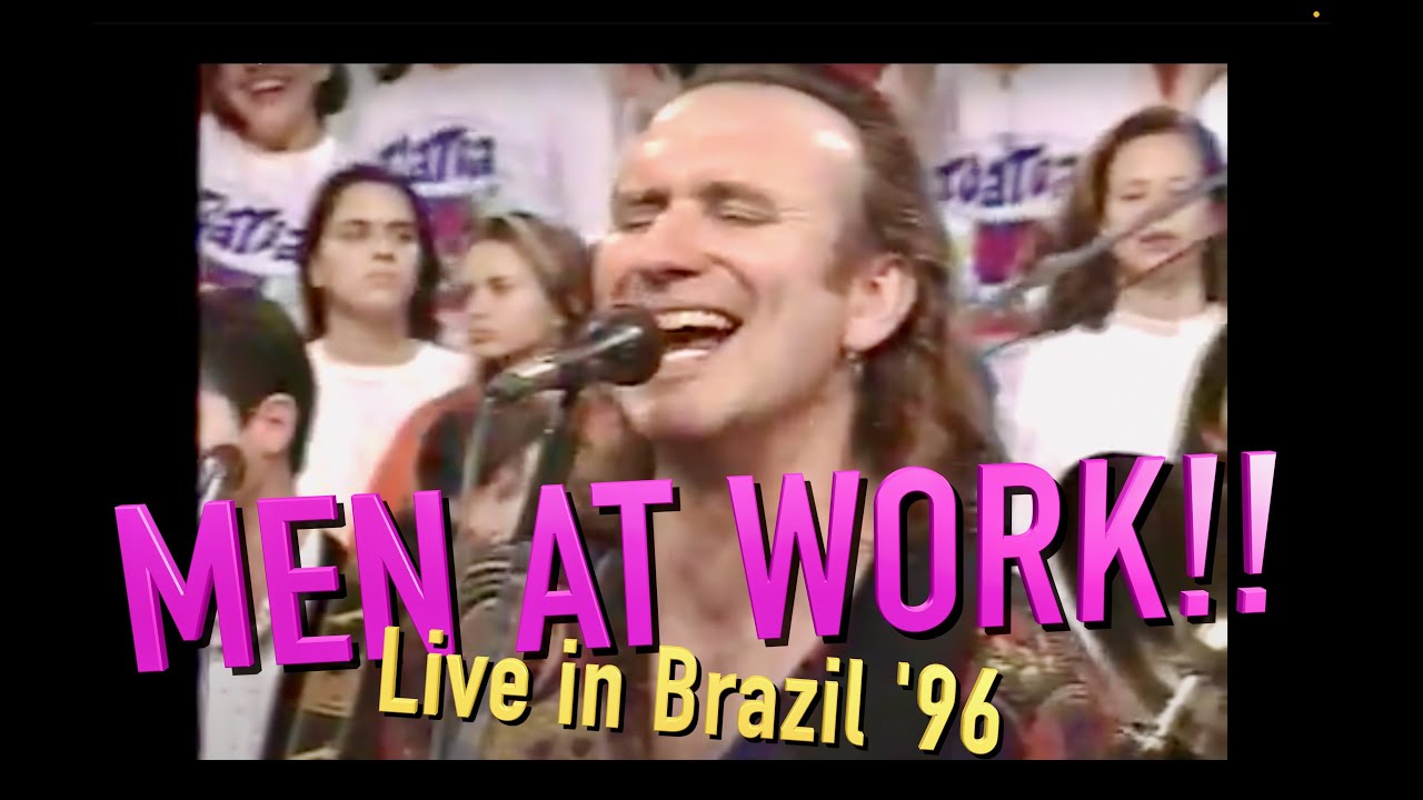 MEN AT WORK | Live in Brazil 1996 | Simon Hosford