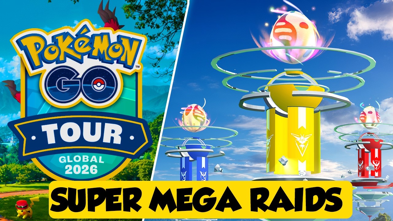 AS SUPER MEGA  RAIDS SÃO RELEVADAS! SAIBA TUDO - Pokémon GO