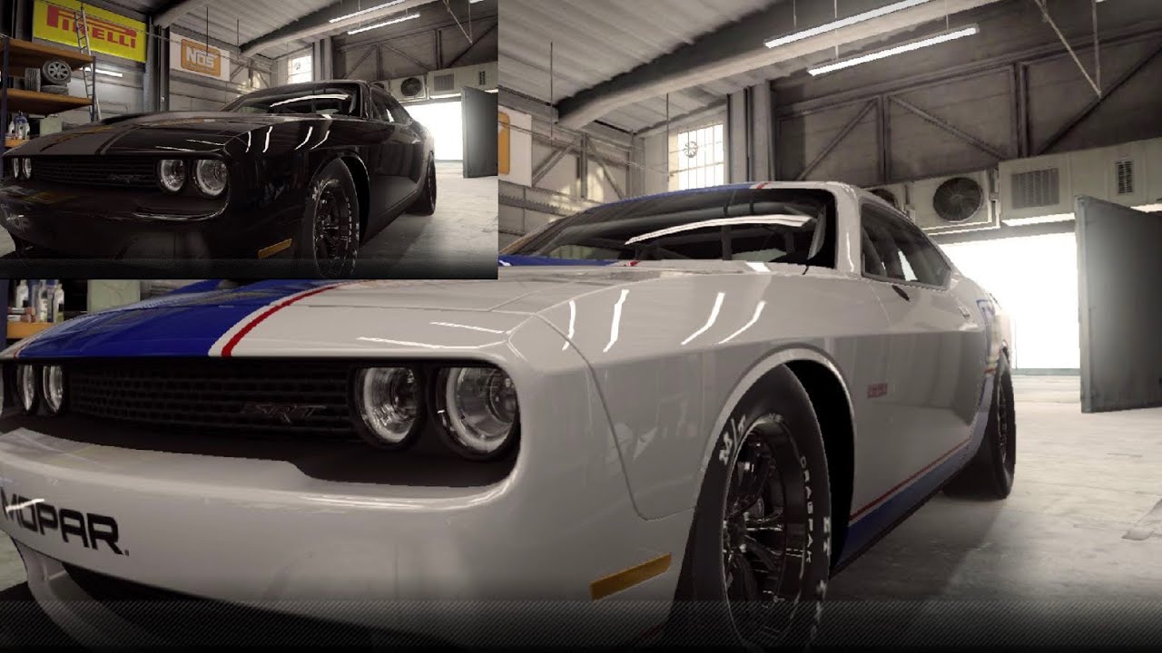 【CSR2】Challenger MOPAR Drag Pak (purple/gold), shift & tune for 6.89x (6.93x)