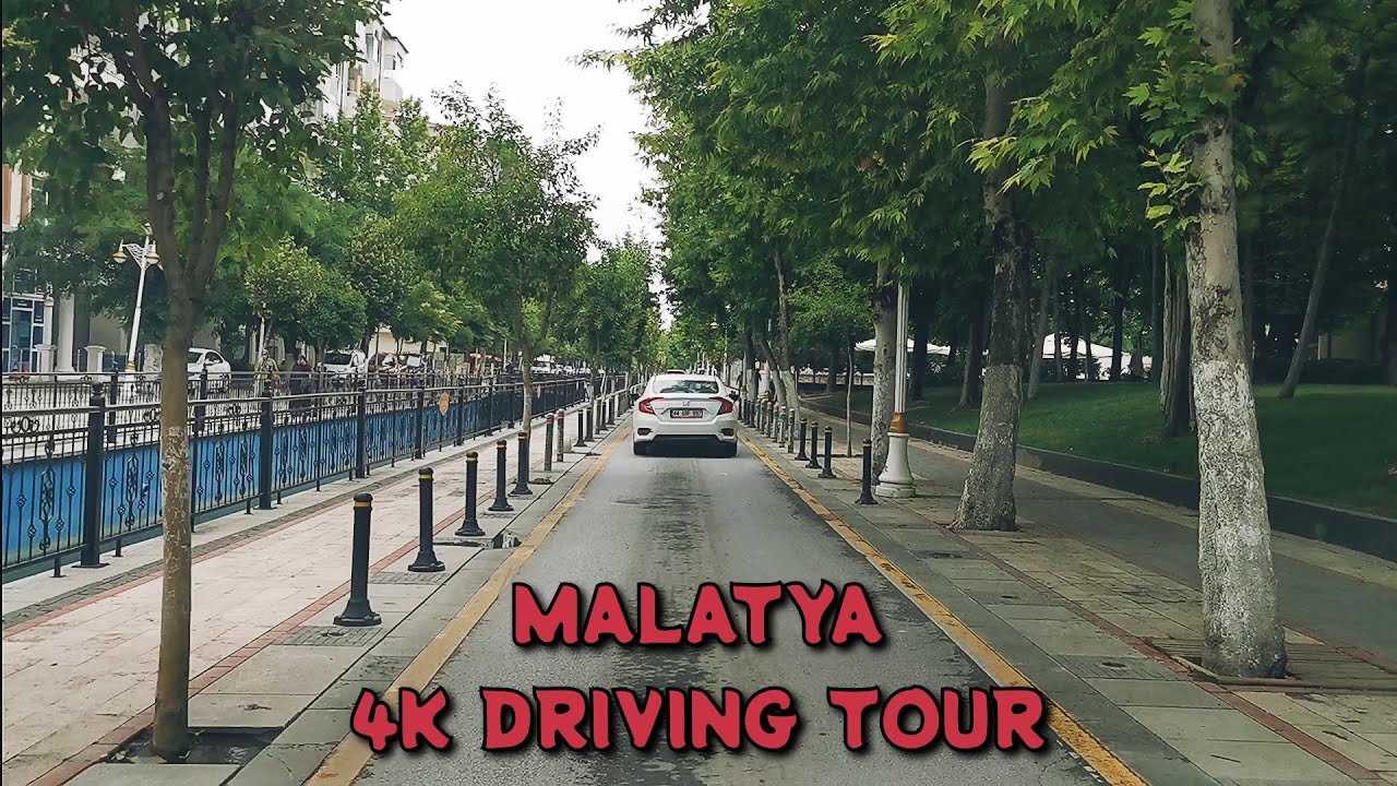 MALATYA ŞEHİR TURU | 4K DRIVING TOUR MALATYA / TURKEY 🇹🇷