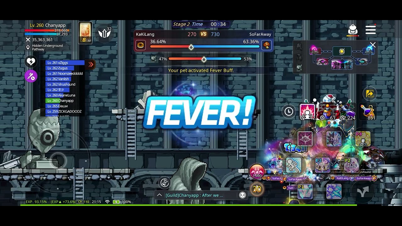 Maplestory M - Guild Scramble 1 March 26 (SoFarAway)