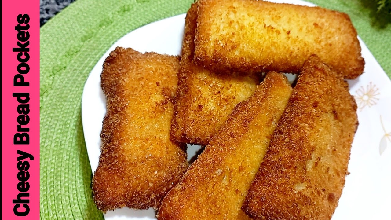 Cheesy Bread Pockets | Bread Pizza Pockets | Ramadan Special Recipe 