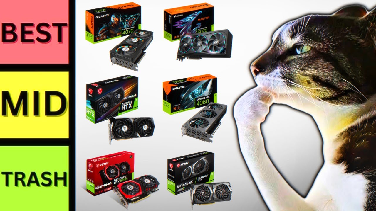 Я составил рейтинг всех графических процессоров Nvidia... (от ХУДШИХ до ЛУЧШИХ)
