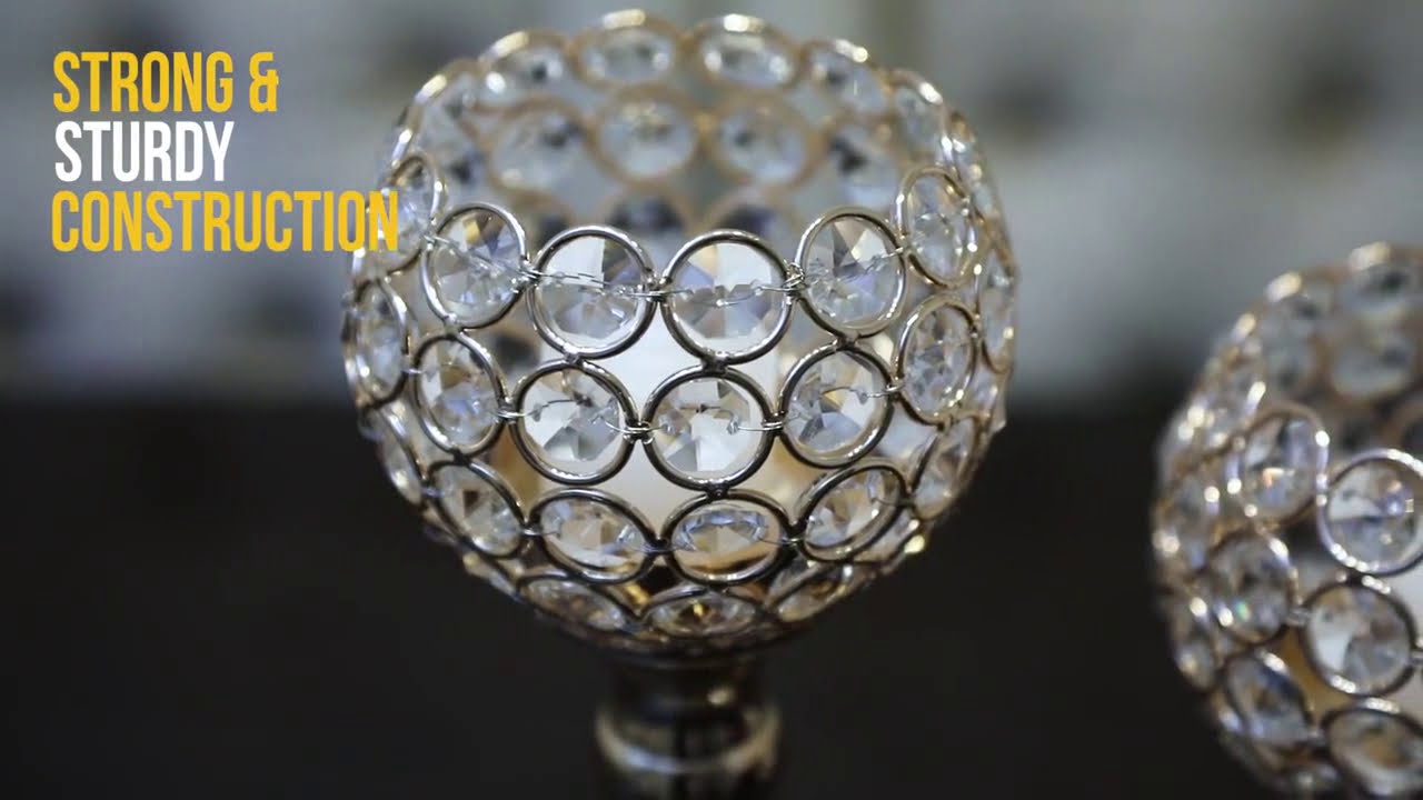 Crystal Candle Holders - Nordica Design