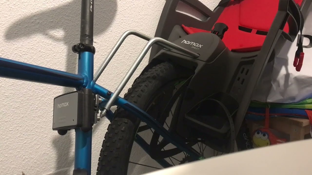 Montaje silla bici decathlon hamax