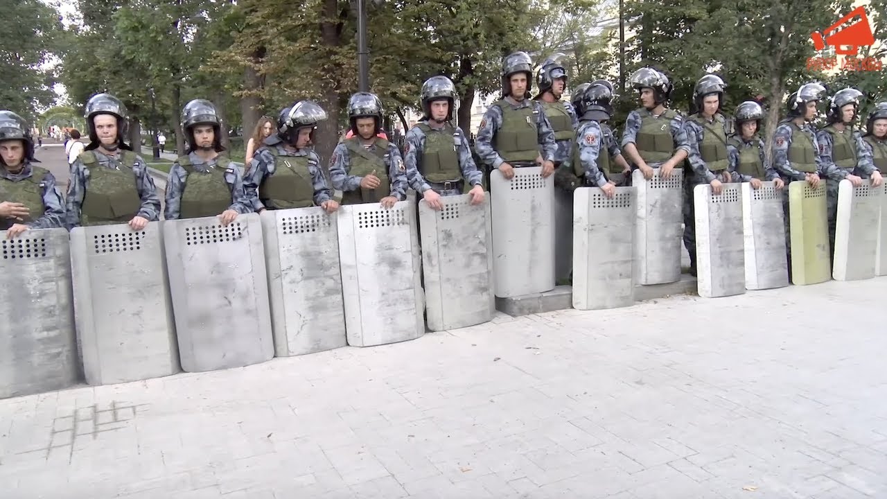 Задержания на акции протеста 27 июля в Москве