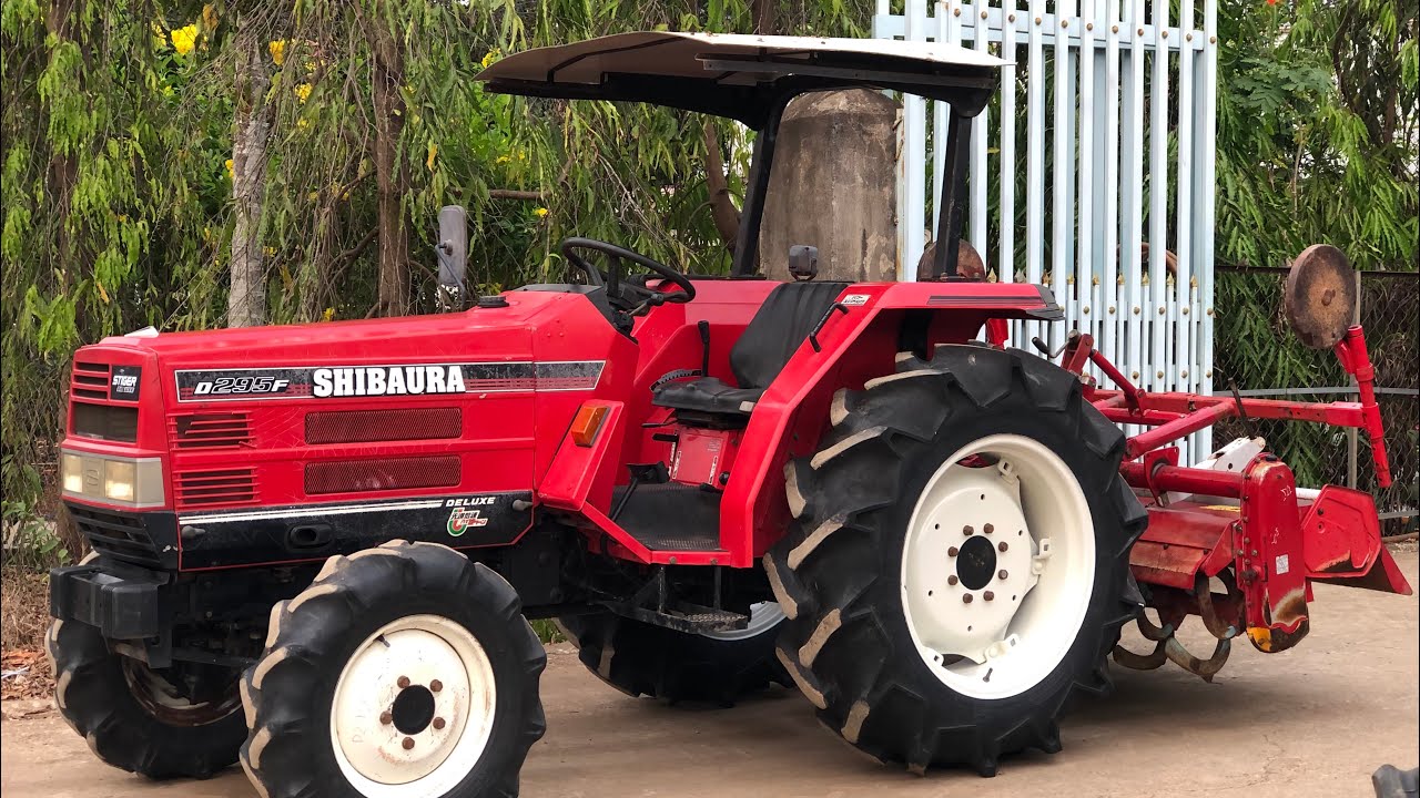 B&agrave;n giao shibaura D295F về T&acirc;y Ho&agrave; Ph&uacute; Y&ecirc;n đi xới ruộng