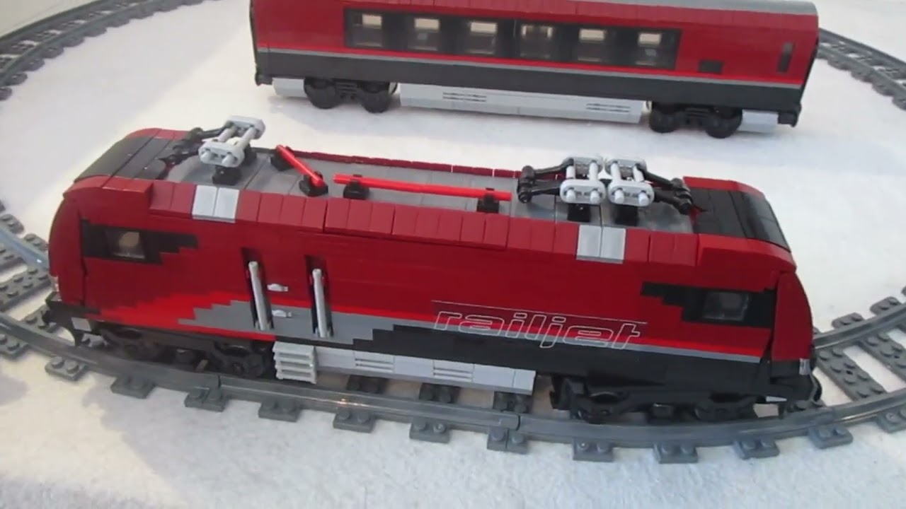 Blue Brixx:  ÖBB Railjet;  No.104872    Mit Umbau des kompletten Railjet.