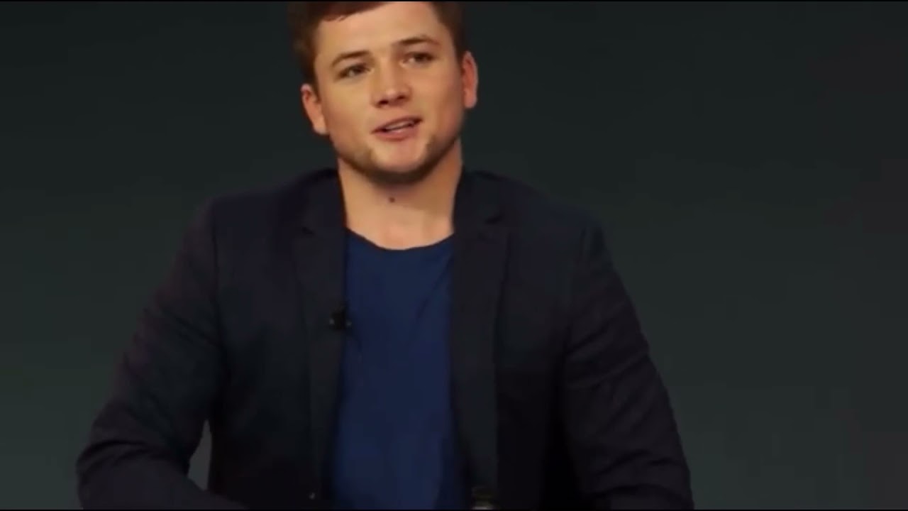 Taron Looking Longingly At Colin ft Taron's Drama School Monologue