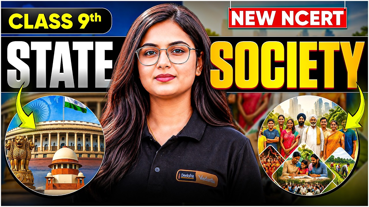 State and Society Explained Simply 🏛️ Class 9 SST New NCERT | New Syllabus | Tanvi Ma'am