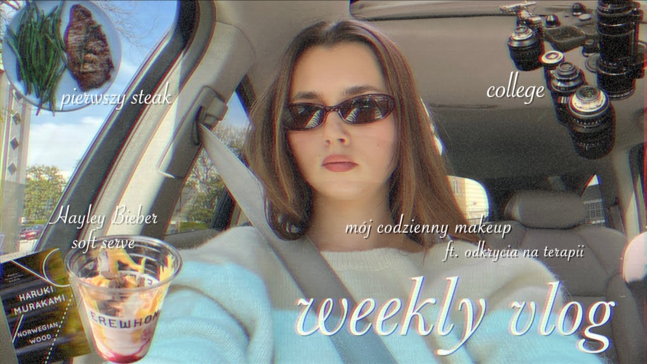 weekly vlog | my week! college, makeup routine, therapy news, and relaxation